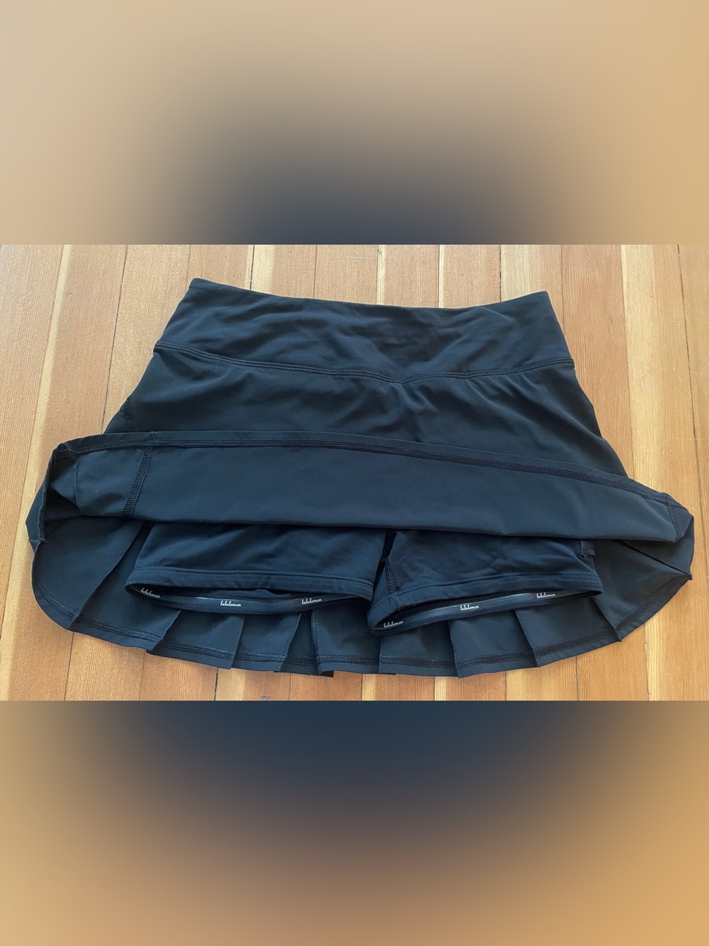 lululemon athletica Black Tiered Pleated Skort - Picture 6 of 10